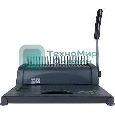 Переплетчик ГЕЛЕОС БП-12 на пластиковую пружину, А4, ручная перфорация 12 листов, переплет макс до 500 л., глубина перфорации 3,5-5,5 мм