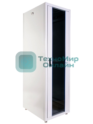Шкаф телекоммуникационный напольный ЭКОНОМ 42U (800 × 1000) дверь перфорированная 2 шт.