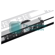 Вертикальный кабельный органайзер в шкаф, ширина 150 мм 42U, черный