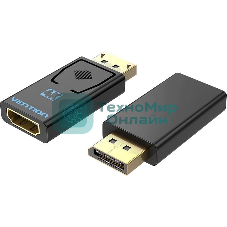 Адаптер-переходник Vention DisplayPort 20M > HDMI F 4K