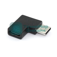 Переходник USB Type-C папа на Type-C мама угловой