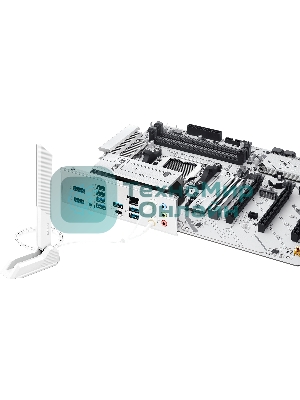 Материнская плата ASUS B850 MAX GAMING WIFI W, AM5, AMD B850, 4xDDR5, 4xSATA, 3xM.2, 1xPCIe 5.0 x16, 1xPCIe 4.0 x4, 2xPCIe 3.0 x1, 1xDisplayPort, 1xHDMI, 1x2.5Gb LAN, Wi-Fi 6E, Bluetooth 5.3, 1xUSB-C 10Gbps, 3xUSB-A 10Gbps, 2xUSB-A 5Gbps, 2xUSB-A 2.0, 3x3.5 мм, 7.1, ATX