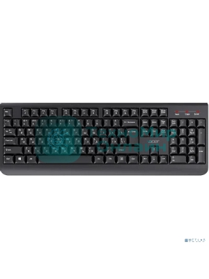Комплект клавиатура+мышь Acer OCC401 беспроводной, USB, 1600 DPI, чёрный