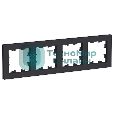 Рамка 4-м AtlasDesign универс. карбон SchE ATN001004