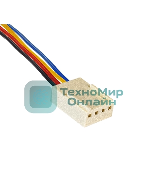 Вентилятор для корпуса ExeGate EX14025B4P-PWM черный, 140 мм, 1200 об/мин, 28 дБ, 4 pin