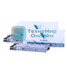 Картридж NVP совместимый NV-TN-2375T-SET2 для Brother HL-L2300DR/HL-L2340DWR/HL-L2360DNR/HL-L2365DWR/DCP-L2500DR/DCP-L2520DWR/DCP-L2540DNR/DCP-L2560DWR/MFC-L2700DWR/MFC-L2720DWR/MFC-L2740DWR/MFC-L2700DNR (2600k) (2 шт)