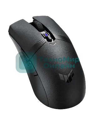 Мышь беспроводная ASUS TUF M4 WL черный, 12000 dpi, радиоканал, Bluetooth, USB, кнопки - 6
