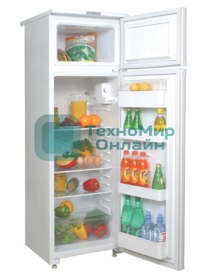 Холодильник Саратов 263 КШД-200/30 белый двухкамерный 165/30л морозилка сверху