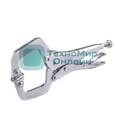 Зажим Сибртех ручной увеличенный захват подвижные губки 170 мм