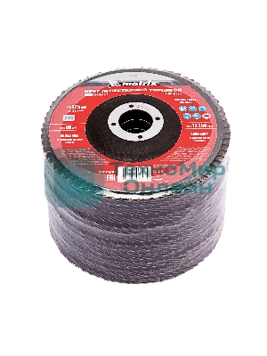 Круг лепестковый торцевой Matrix, P 60, 125 х 22,2 мм