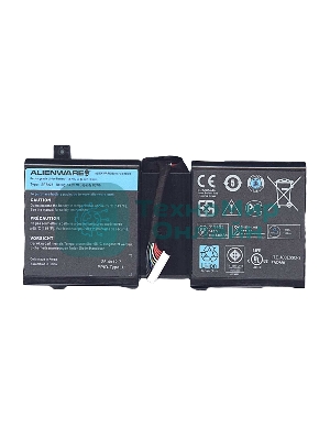 Аккумуляторная батарея для ноутбука Dell Alienware M17x R5 14.8V 86Wh 2F8K3 черный