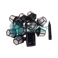 Гирлянда садовая Rexant Дэнлонг, 3000К, встроенный аккумулятор, солнечная панель, коллекция Пекин