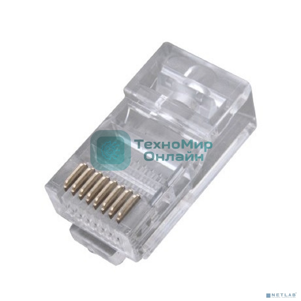 Коннектор RJ-45 NEOMAX NM-RJ45-8P8C-U5E-101 Cat.5E, UTP, универсальные ножи, 8P8C, 100 шт.