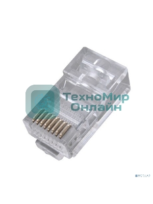 Коннектор RJ-45 NEOMAX NM-RJ45-8P8C-U5E-101 Cat.5E, UTP, универсальные ножи, 8P8C, 100 шт.