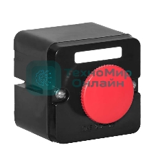 Пост кнопочный ПКЕ-212/1 красн. гриб. Электродеталь ПКЕ-212/1.1К.Гр