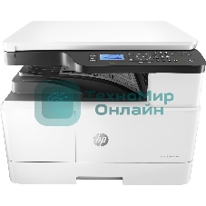 МФУ лазерное HP LaserJet MFP M438n (8AF43A), A3, ч/б, печ. до 22 стр/мин. (А4) до 12 стр/мин. (А3), 1200 x 1200 dpi (печать), 600x600dpi (скан.), USB, RJ-45