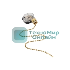 Выключатель для настенного светильника, gold REXANT 1шт (БЛИСТЕР F)