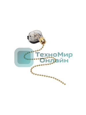 Выключатель для настенного светильника, gold REXANT 1шт (БЛИСТЕР F)