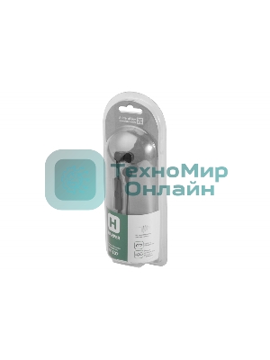 Проводные наушники Harper HV-107 черный, вкладыши, проводной