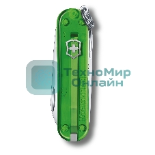 Нож перочинный Victorinox Classic Green Tea (0.6223.T41G) 58мм 7 функций карт.коробка