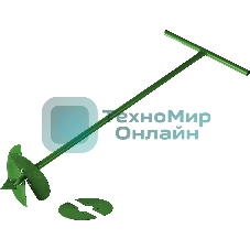 Бур садовый РОСТОК 39492 со сменными ножами. 150 мм. 200мм. длина 1000мм