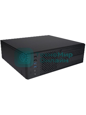 Компьютерный корпус Slim Desktop INWIN CJ708BL IP-S265AU7-2 80plus Bronze, U3*2+U2*2+A(HD)+TYPE 3.1C + FAN 80*15мм + intrusion switch INWIN Slim Case