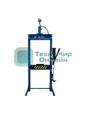 Пресс гидравлический Stels 52314 с манометром и педалью, 20 т (комплект из 2 частей)
