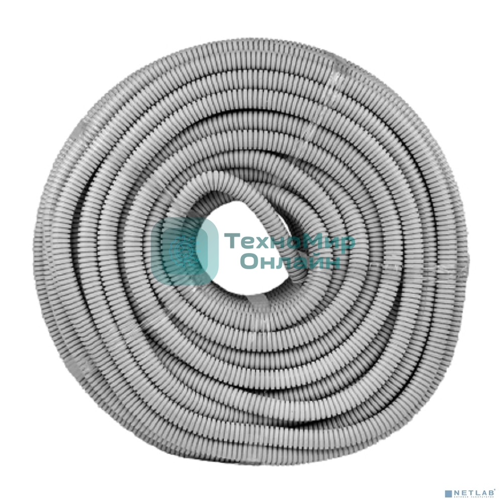 Труба гофрированная EKF tg-z-25 ПВХ Plast с зондом d 25 мм EKF PROxima бухта 50 м