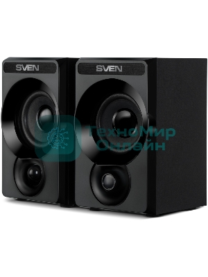 Акустическая система SVEN SPS-535, черный, акустическая система 2.0, USB, мощность 2x3 Вт(RMS)