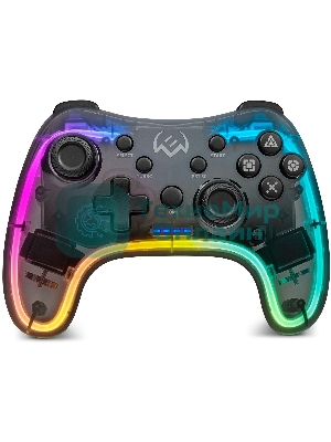 Геймпад SVEN GC-5050 черный Bluetooth Беспроводной виброотдача обратная связь (в компл.:держатель для смартфона/кабель USB) (SV-016029)