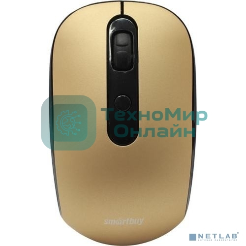 Мышь беспроводная беззвучная Smartbuy ONE 262AG бронза, 40 SBM-262AG-O