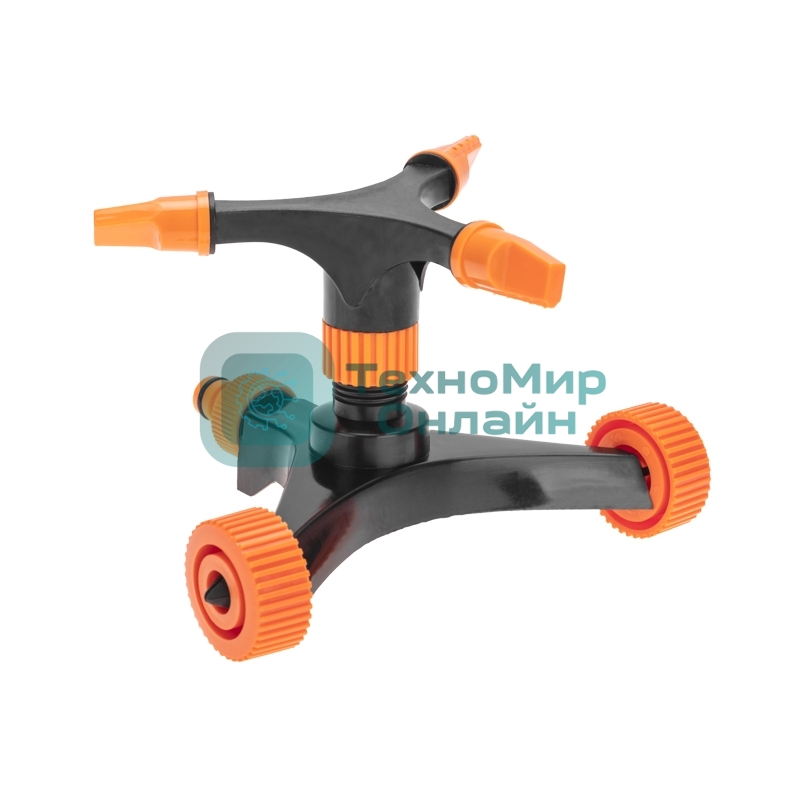 Дождеватель для полива на колесах круговой регулируемый ЧЕТЫРЕ СЕЗОНА 62-0295