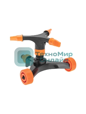 Дождеватель для полива на колесах круговой регулируемый ЧЕТЫРЕ СЕЗОНА 62-0295