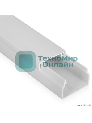 Кабель-канал 40х25 L2000 пластик ECOLINE IEK CKK11-040-025-1-K01