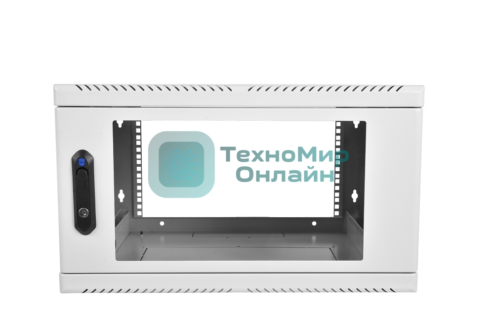 Шкаф телеком. настен, 6U, 600x650 дверь стекло (ШРН-6.650) (1 коробка)