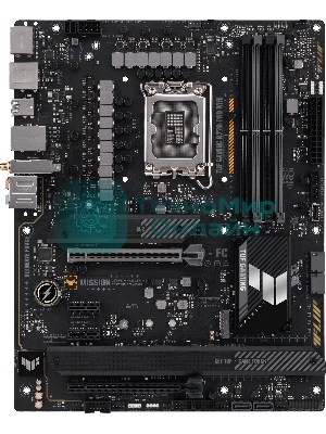 Материнская плата ASUS TUF GAMING H770-PRO WIFI, LGA 1700, Intel H770, 4xDDR5, 4xSATA, 4xM.2, 1xPCIe 5.0 x16, 1xPCIe 4.0 x4, 2xUSB-A 3.2 Gen 2, 4xUSB-A 3.2 Gen 1, 1xUSB-C 3.2 Gen 2x2, 1x2.5Gb LAN, 5x3.5 мм, 7.1, Standard-ATX
