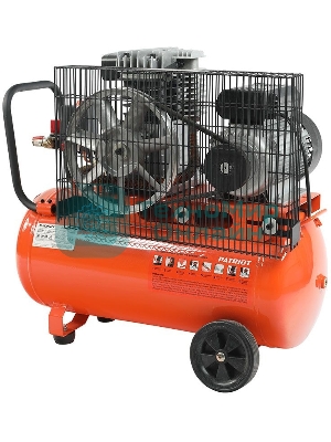 Компрессор поршневой ременной Patriot PTR 50-360I, 360 л/мин, 10 бар, 2200 Вт, 50 л, быстросъемный 1/4