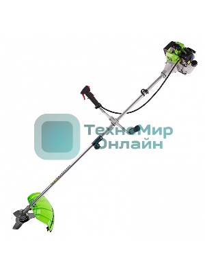 Триммер бензиновый КС-1800Р, 33 см3, разъемная штанга, состоит из 2 частей Сибртех