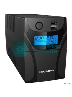 Источник бесперебойного питания Ippon Back Power Pro II 500 300Вт 500ВА черный