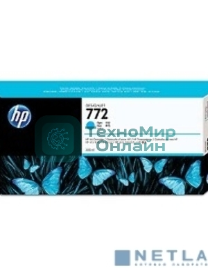 Картридж струйный HP №772 CN636A голубой для HP DJ Z5200 (300мл)