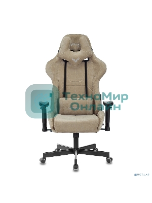 Кресло Бюрократ VIKING KNIGHT LT21 FABRIC песочный, ткань, 120 кг, механизм качания