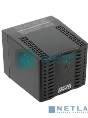 Стабилизатор напряжения Powercom TCA-1200 600Вт 1200ВА черный