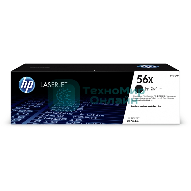 Картридж лазерный HP 56X черный для HP LaserJet Pro M436N/DN/NDA (12300 стр.)