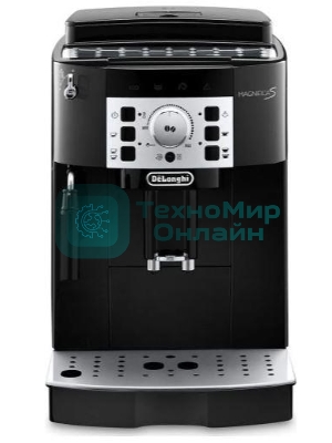 Кофемашина автоматическая DeLonghi ECAM 22.110.B черный, исп. кофе - молотый/зерновой, 1.8 л, 1450 Вт, 15 Бар.