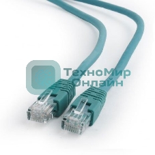 Патч-корд UTP Cablexpert cat.6, 1м, литой, многожильный, зеленый