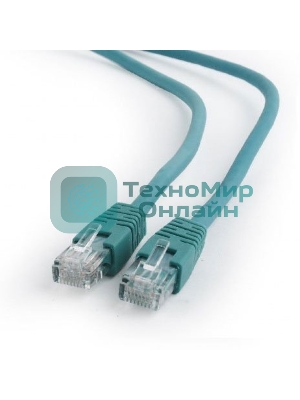 Патч-корд UTP Cablexpert cat.6, 1м, литой, многожильный, зеленый