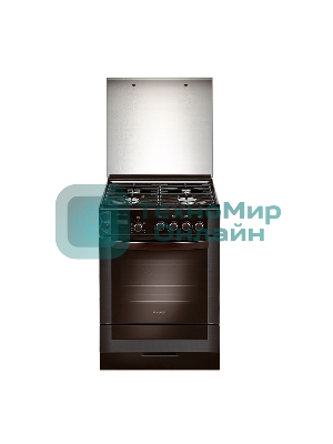 Плита газовая Gefest 6300-03 0047 коричневый, конфорок 4 газовых, духовка 52 л, 60 см x 85 см x 60 см