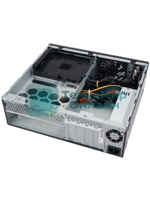 Компьютерный корпус Slim Desktop INWIN CJ708BL IP-S265AU7-2 80plus Bronze, U3*2+U2*2+A(HD)+TYPE 3.1C + FAN 80*15мм + intrusion switch INWIN Slim Case