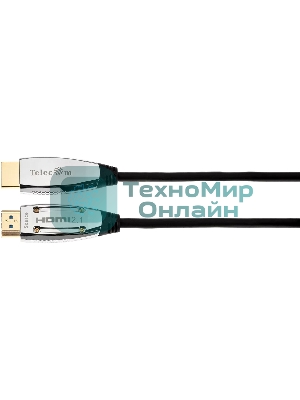 Активный оптический кабель HDMI 19M/M,ver. 2.1, 8K@60 Hz 20m Telecom TCG2120-20M