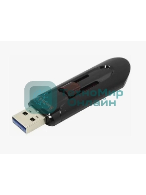 Флешка USB SanDisk CZ600 Cruzer Glide (SDCZ600-016G-G35), 16Gb, USB 3.0, R/W 100/30, черный/красный
